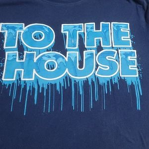Xersion Tee Sz S Blue-Take it to the House